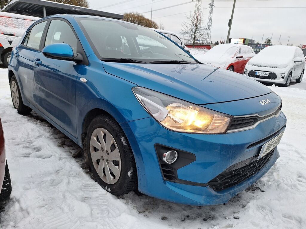 Kia Rio 2022 Sininen