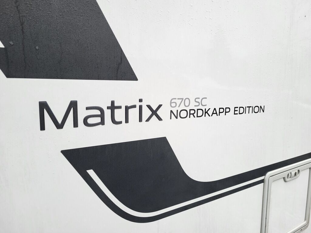 Adria Matrix Plus 670 SC Nordkapp Edition 2020 Valkoinen