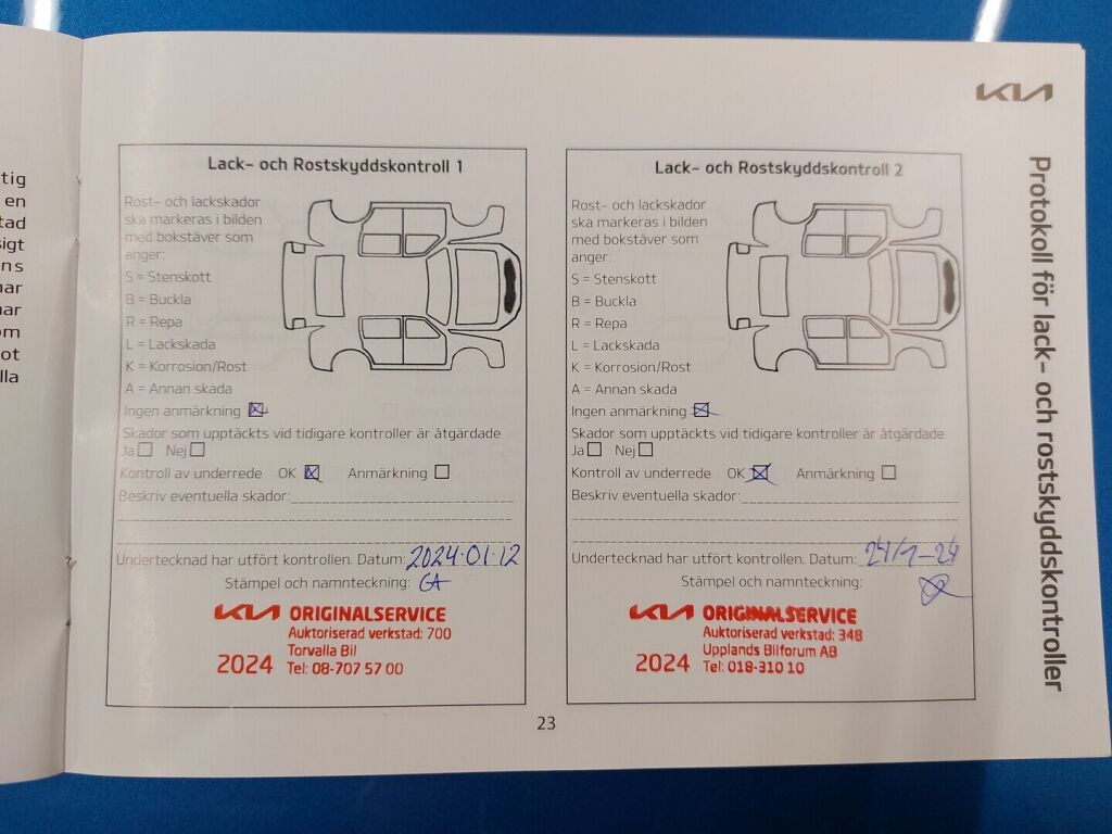 Kia Ceed 2023 Sininen