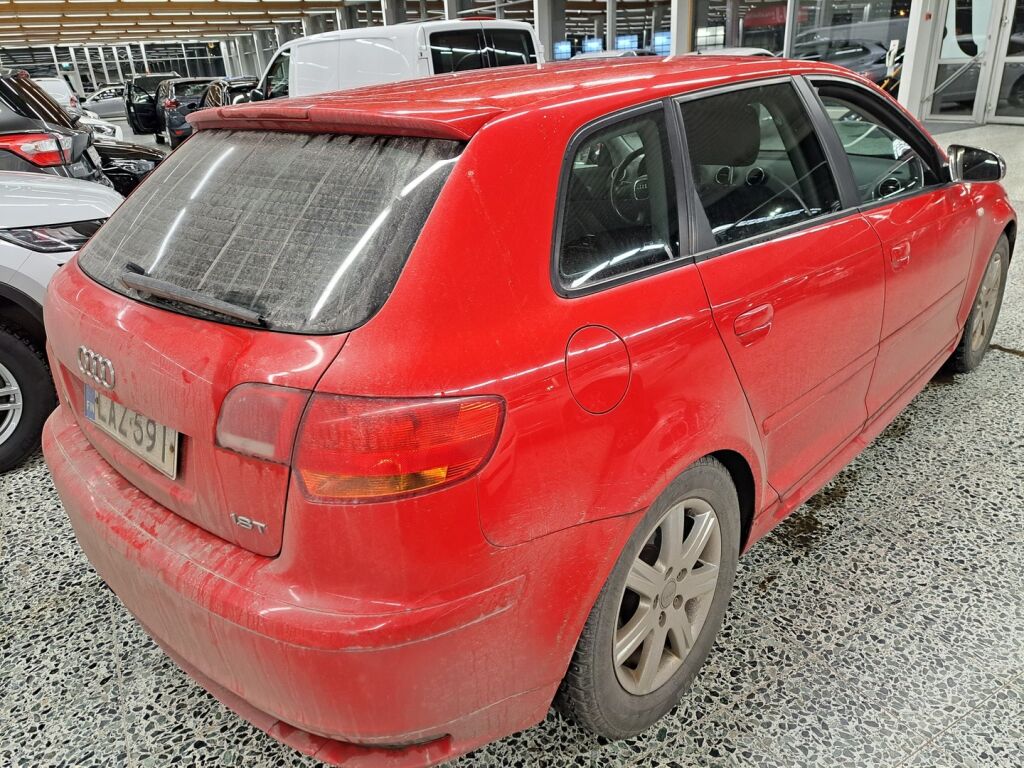 Audi A3 2008 Punainen