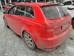 Audi A3 2008 Punainen