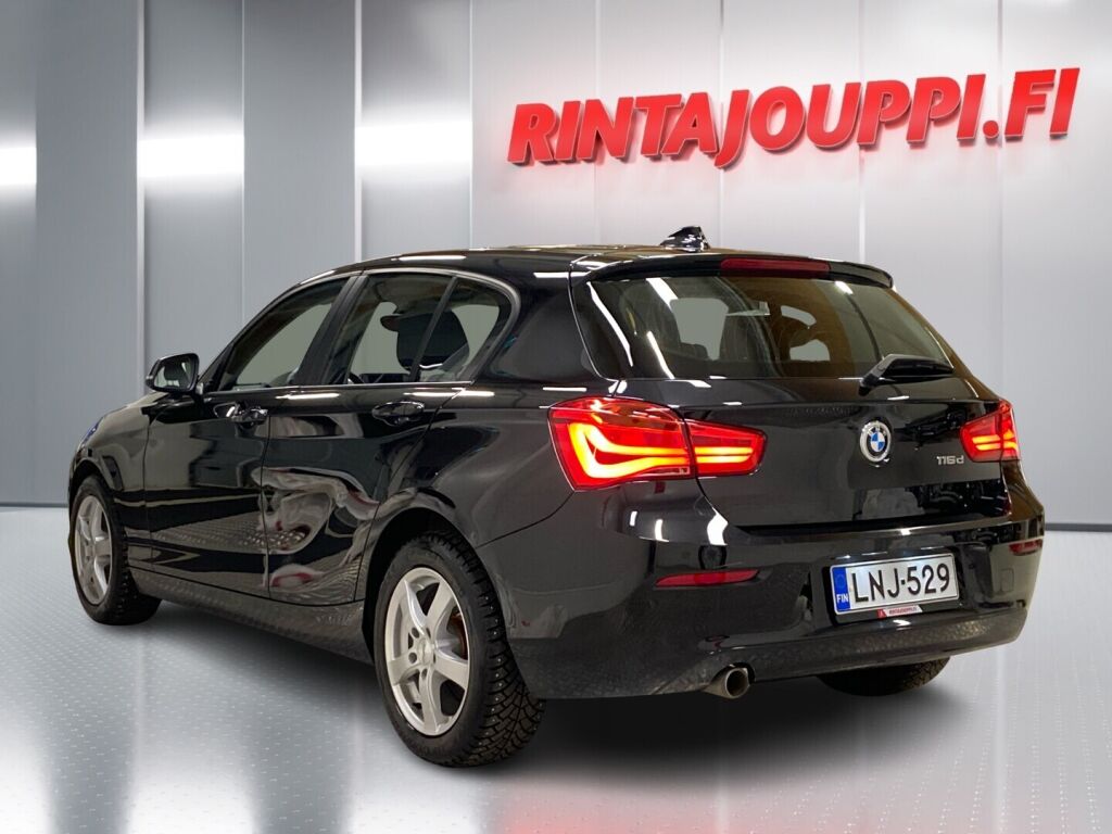 BMW 116 2016 Musta