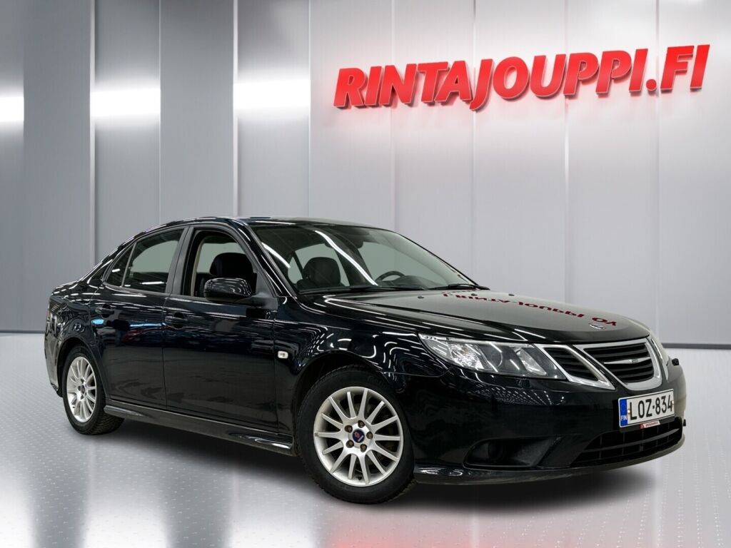 Saab 9-3 2008 Musta