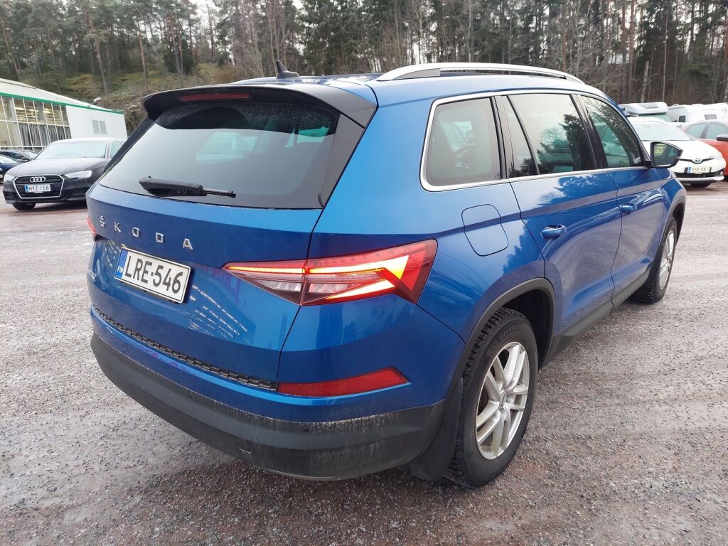 Skoda Kodiaq 2022 Sininen