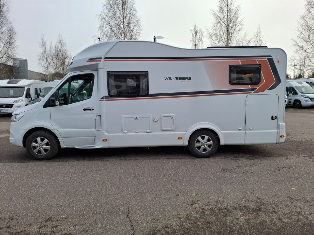 Weinsberg CaraCompact Suite 640 Edition 2024 Valkoinen