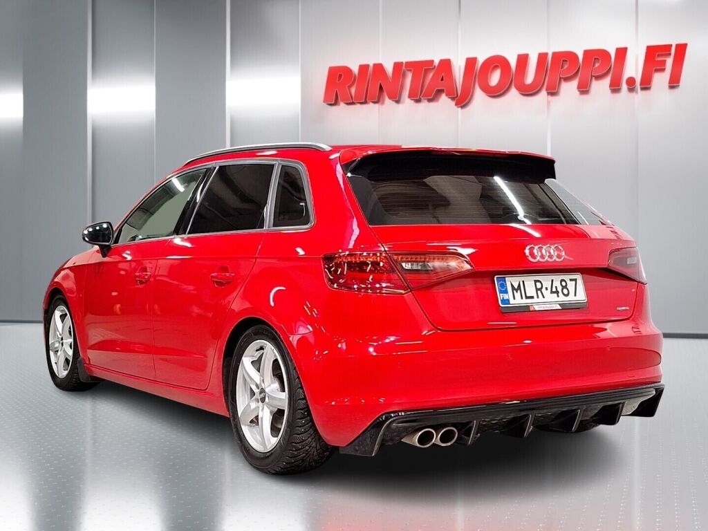 Audi A3 2014 Punainen