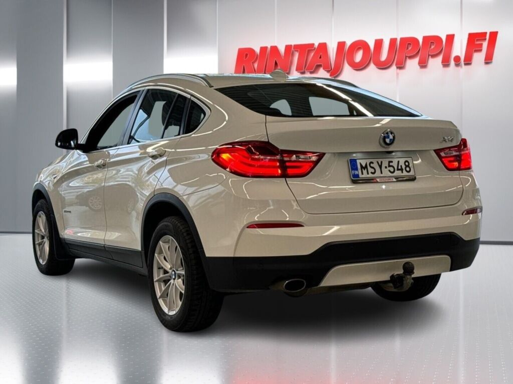 BMW X4 2016 Valkoinen