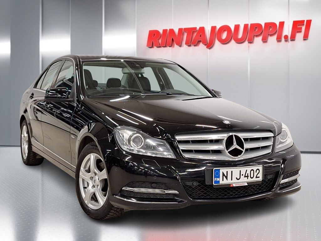 Mercedes-Benz C 2011 Musta