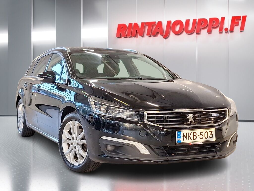 Peugeot 508 2016 Musta