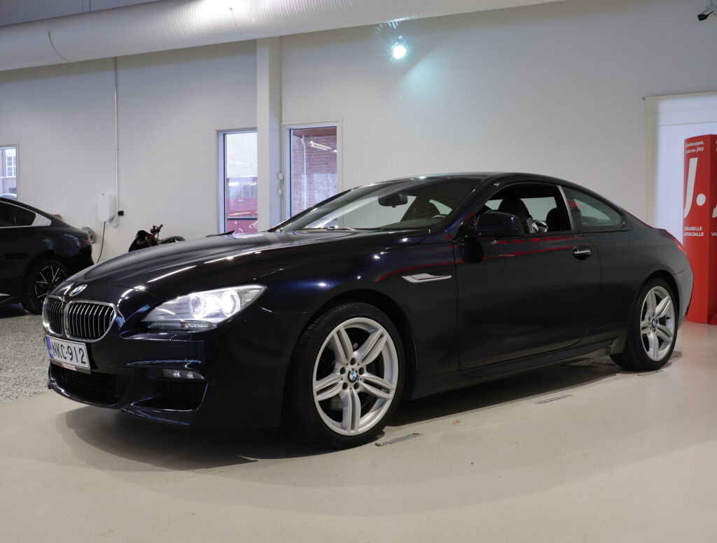 BMW 640 2013 Musta