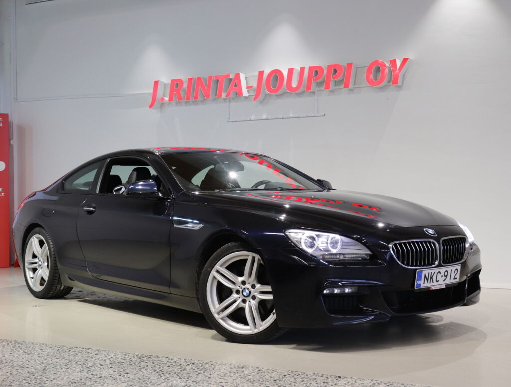 BMW 640 2013 Musta