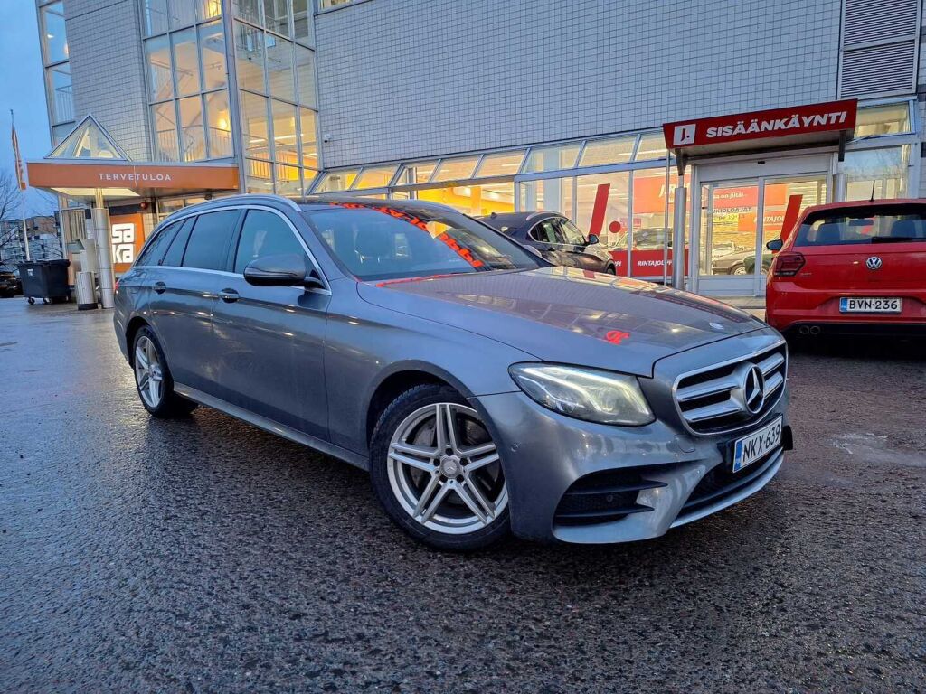 Mercedes-Benz E 2017 Harmaa