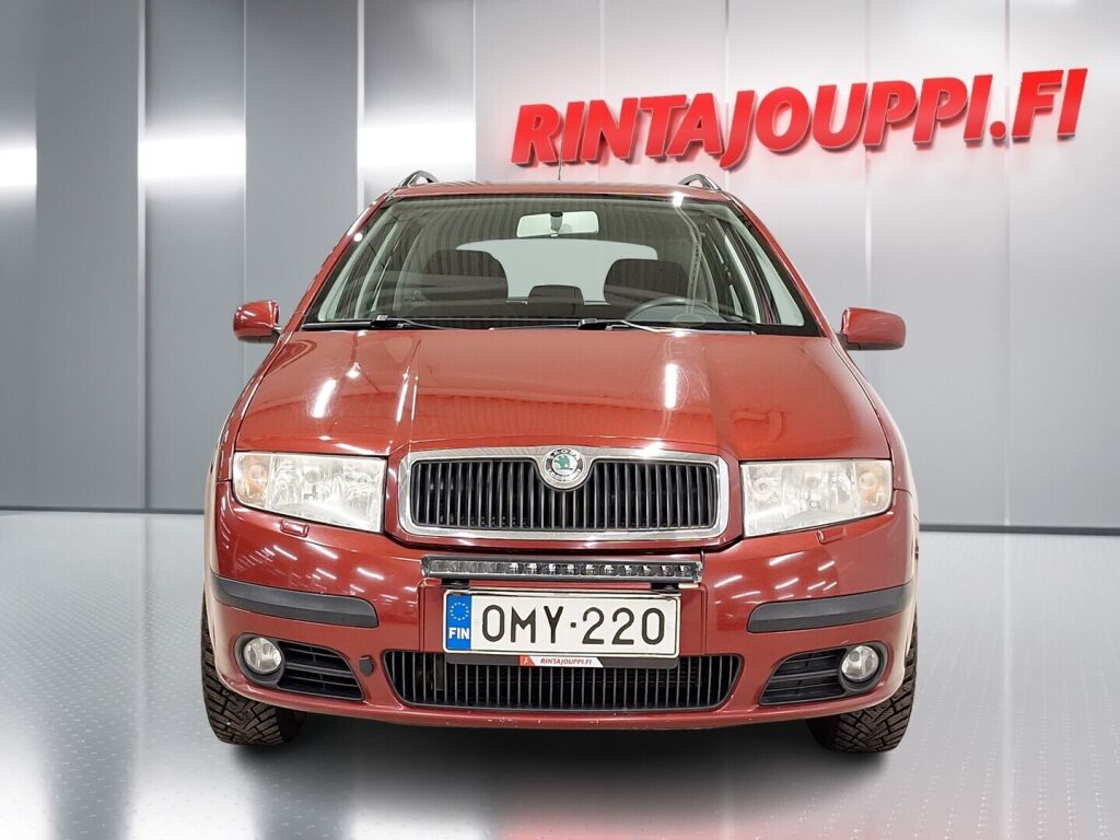 Skoda Fabia Combi 2007 Punainen