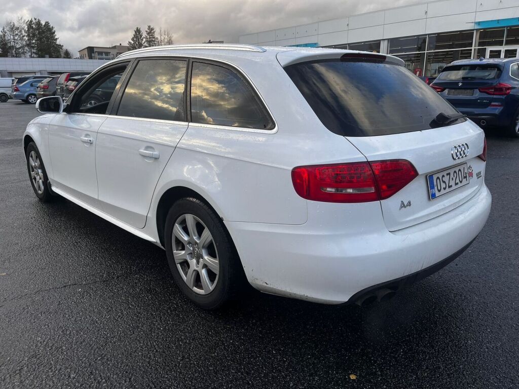 Audi A4 2010 Valkoinen