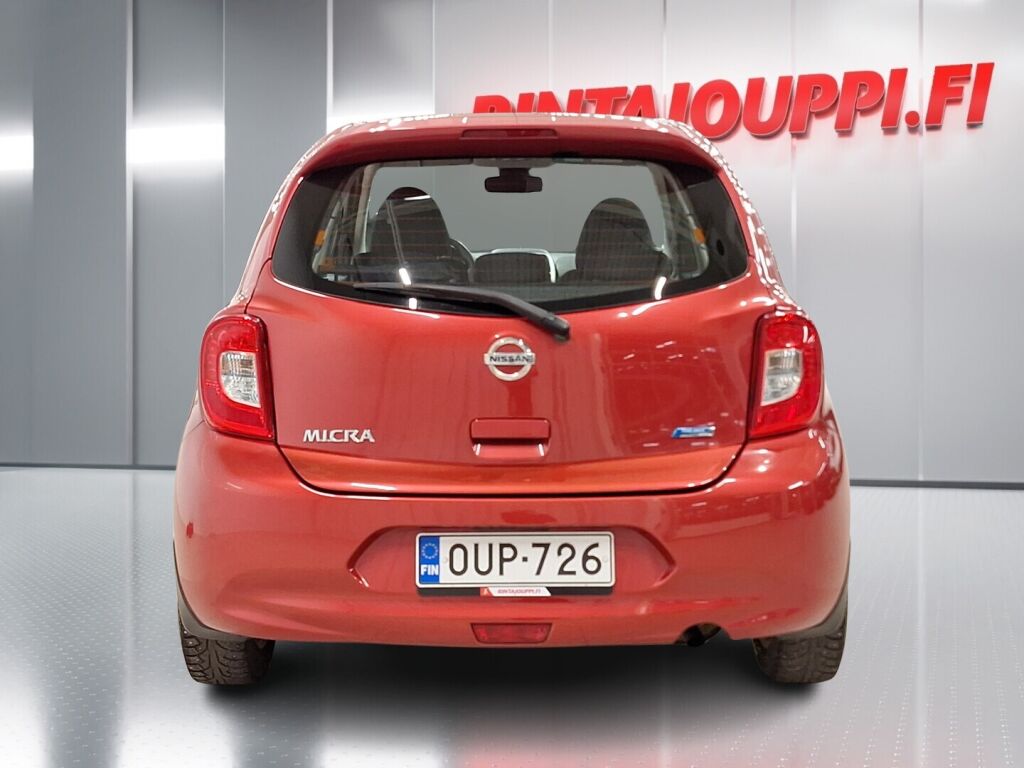 Nissan Micra 2014 Punainen