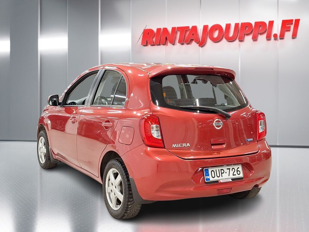 Nissan Micra 2014 Punainen