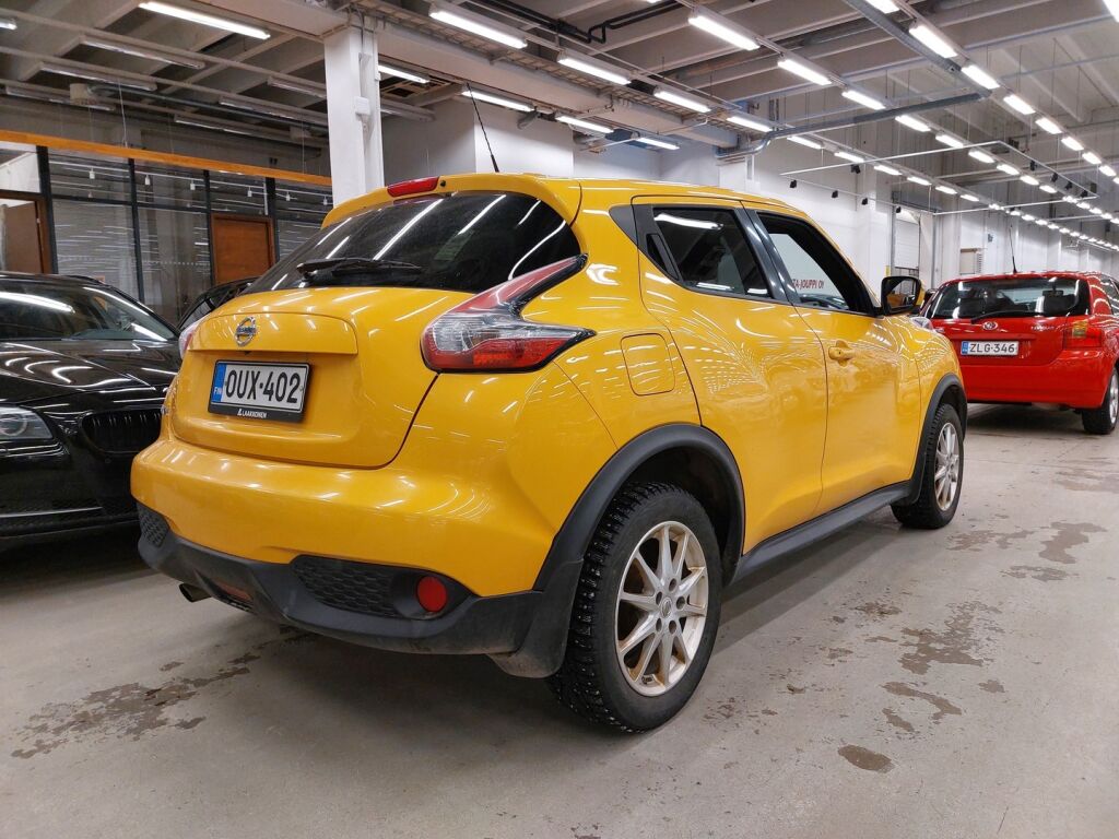 Nissan Juke 2015 Keltainen