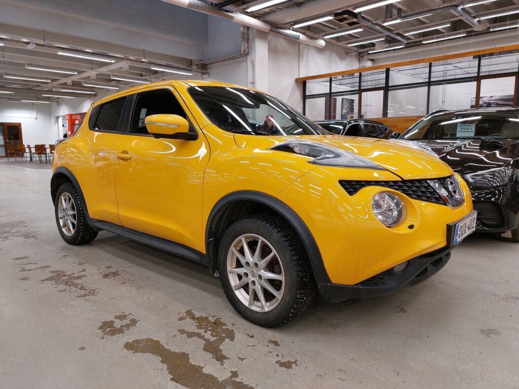 Nissan Juke 2015 Keltainen