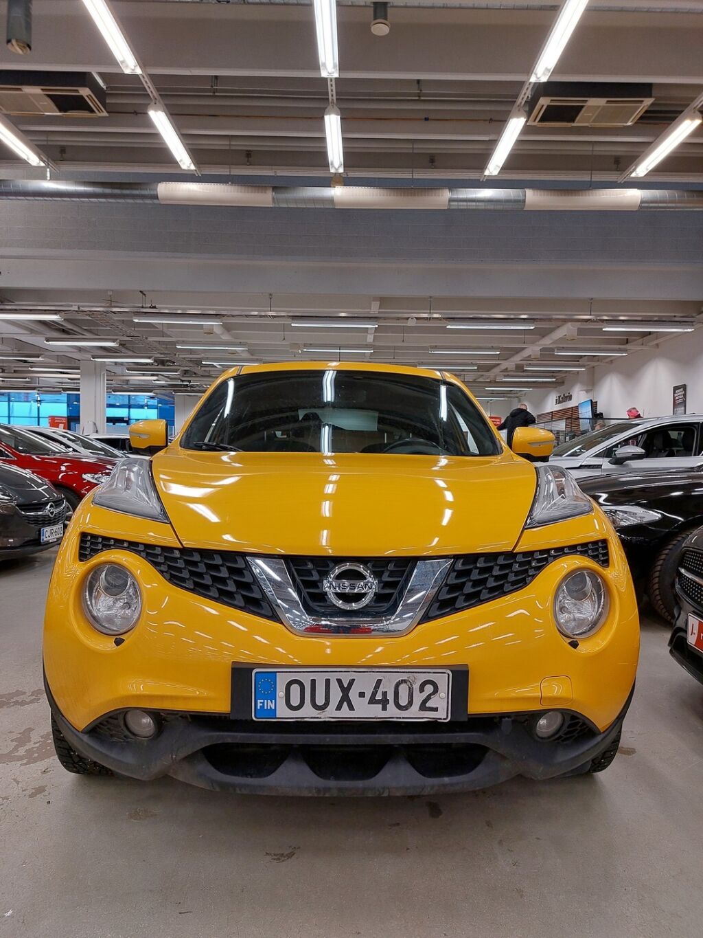 Nissan Juke 2015 Keltainen