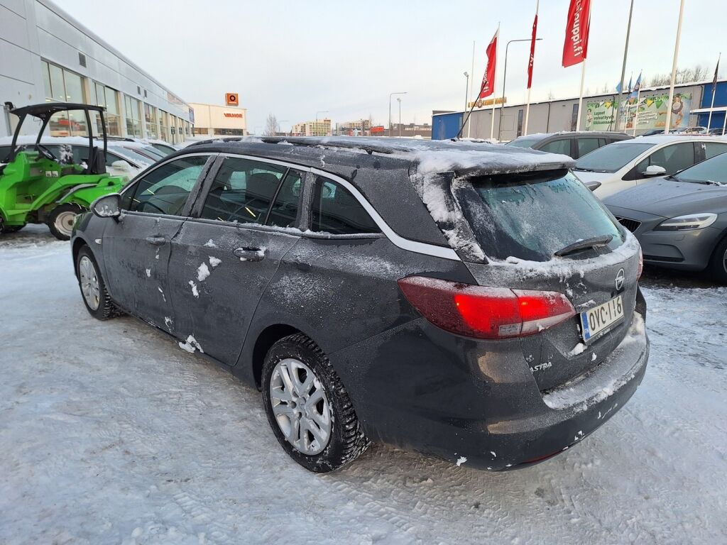 Opel Astra 2016 Harmaa