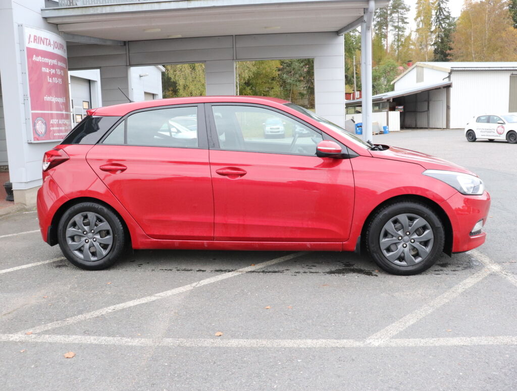 Hyundai i20 5d 2017 Punainen