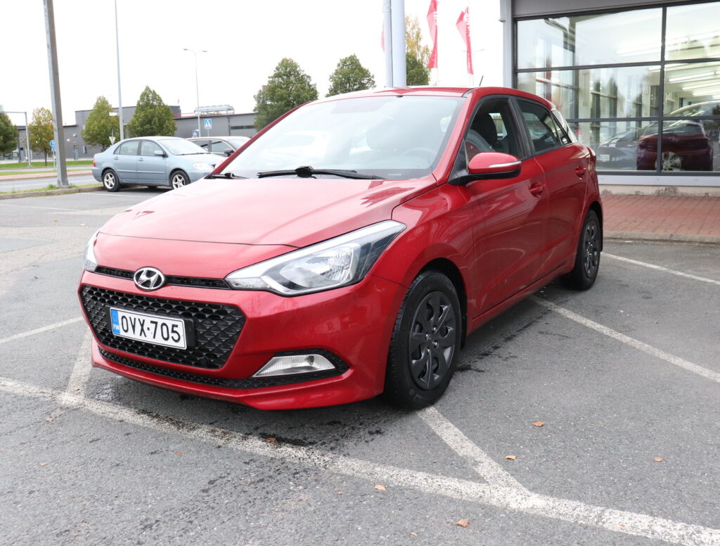 Hyundai i20 5d 2017 Punainen