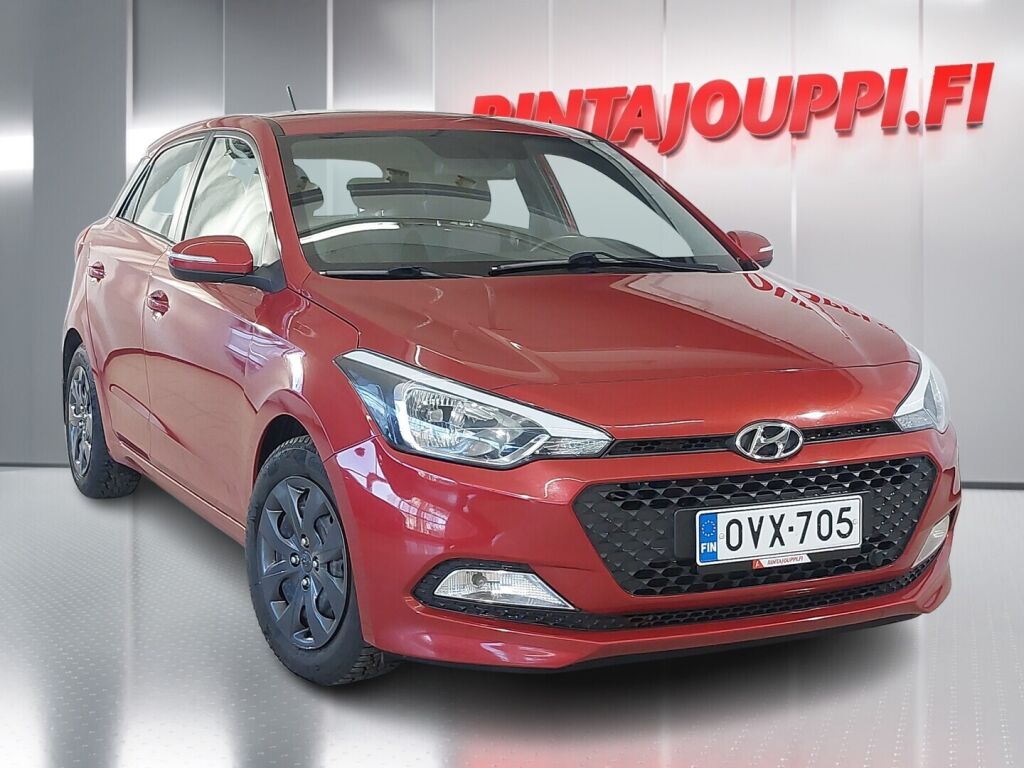 Hyundai i20 5d 2017 Punainen