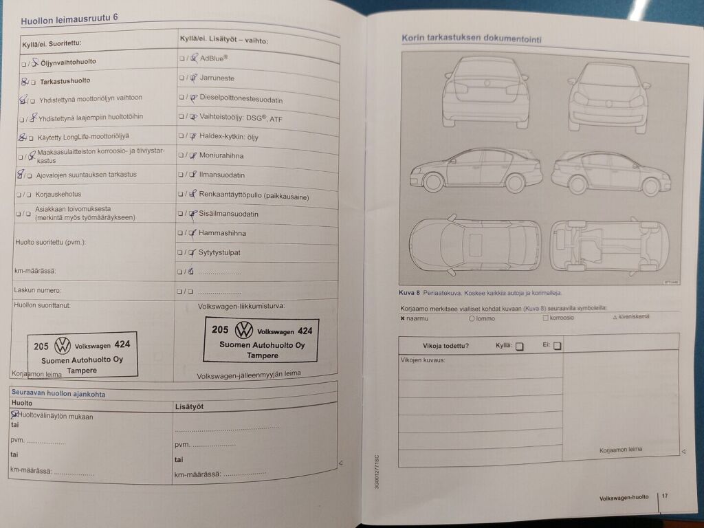 Volkswagen Golf 2016 Sininen