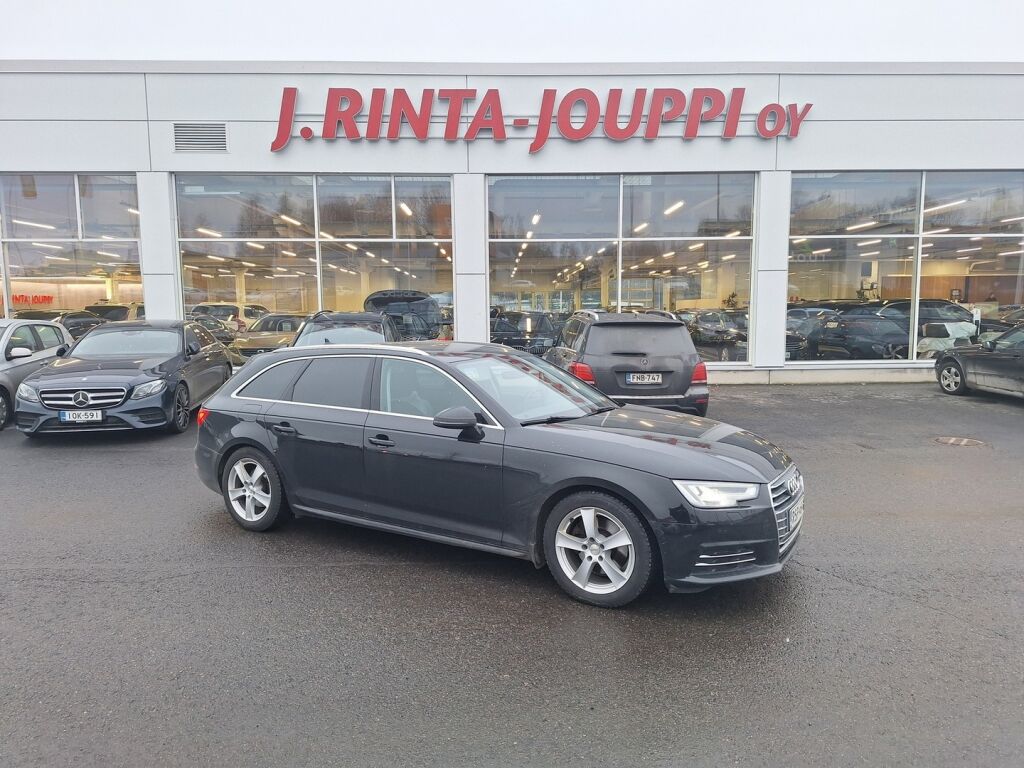 Audi A4 2017 Musta