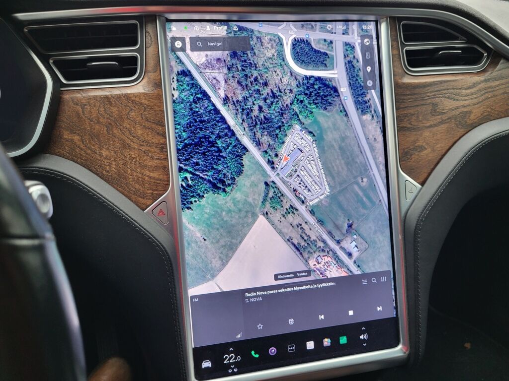 Tesla Model X 2017 Valkoinen