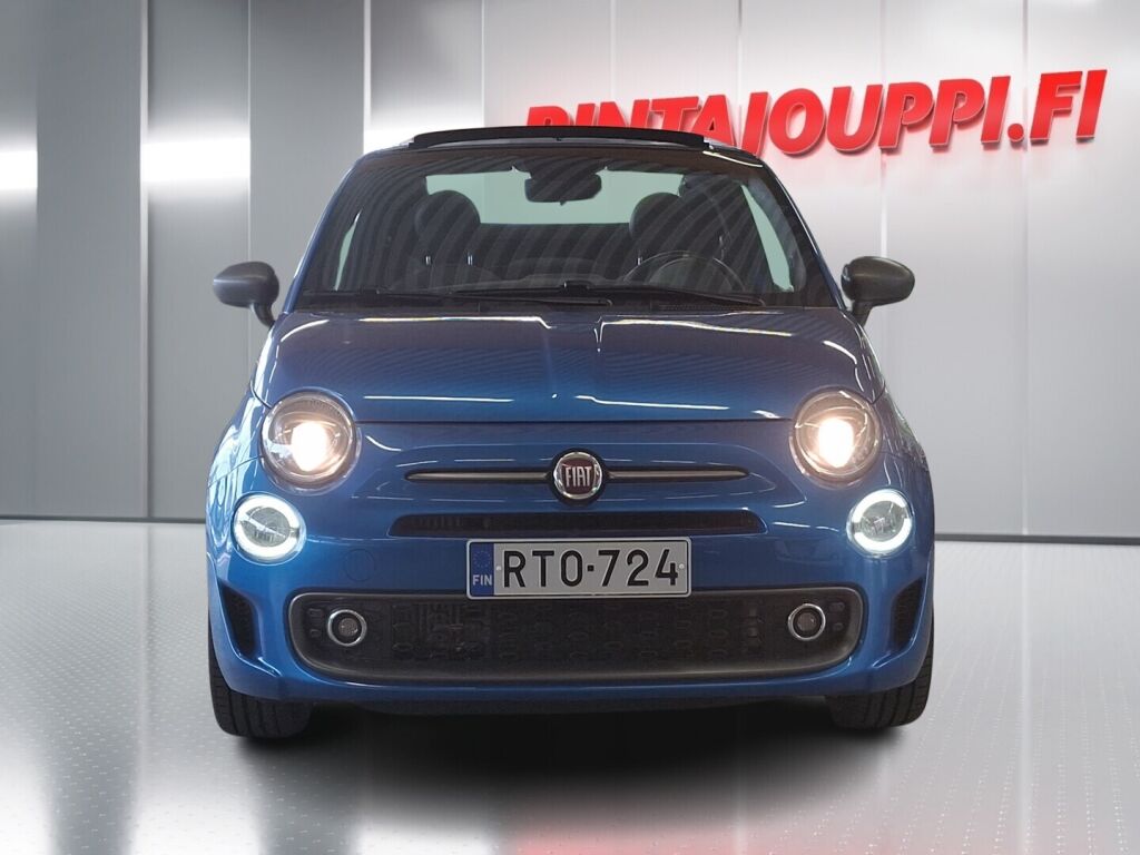 Fiat 500C 2018 Sininen