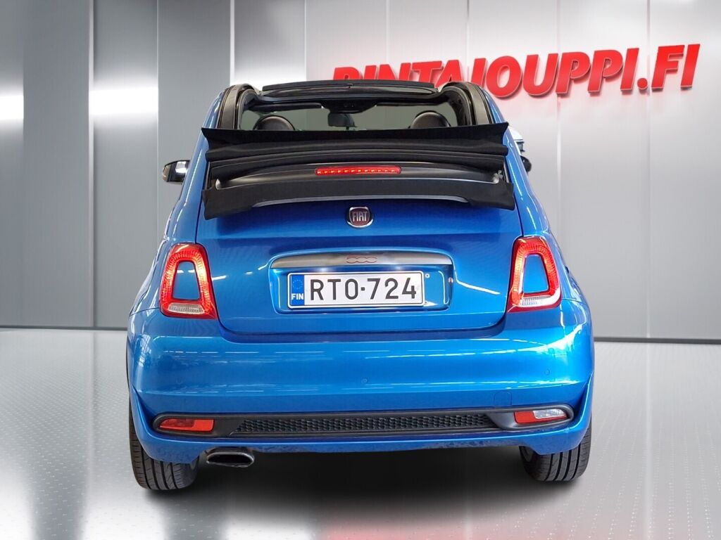 Fiat 500C 2018 Sininen