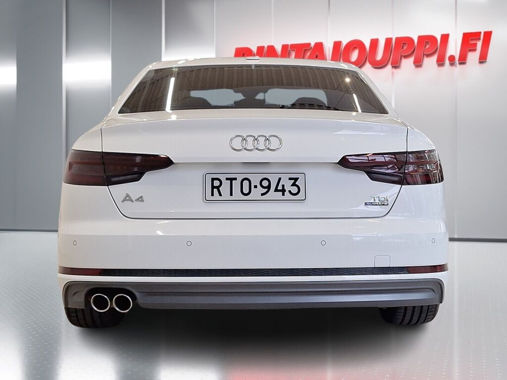 Audi A4 2018 Valkoinen