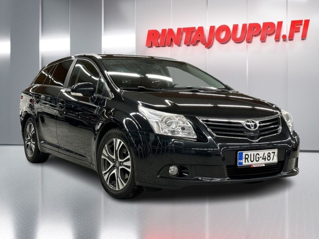 Toyota Avensis 2010 Musta