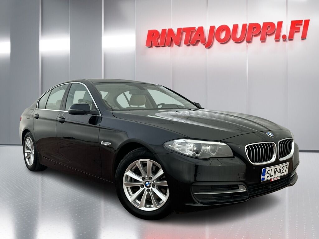 BMW 518 2015 Musta