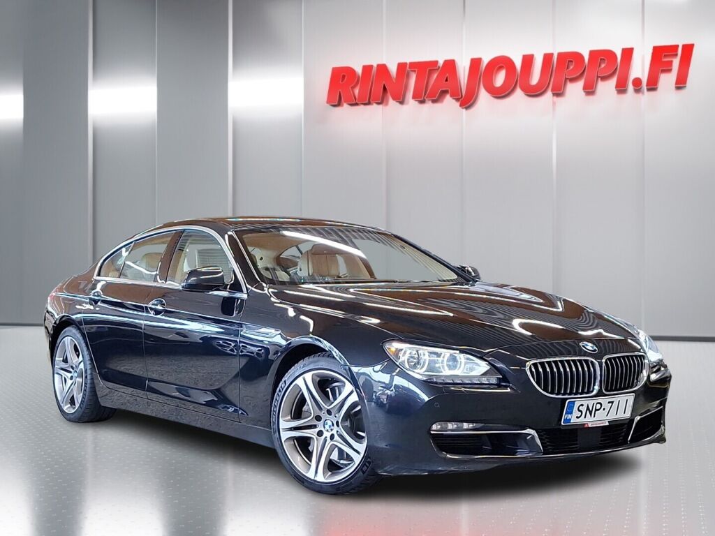 BMW 640 2012 Musta