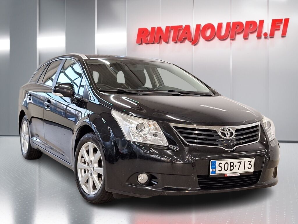 Toyota Avensis 2010 Musta