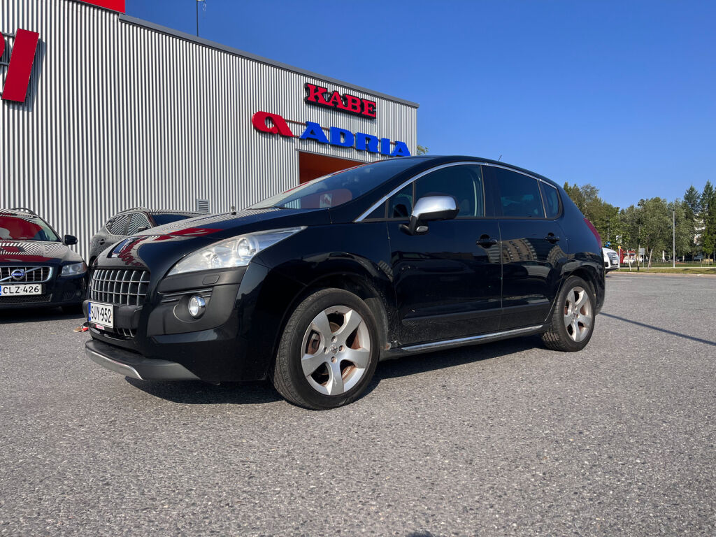 Peugeot 3008 2010 Musta