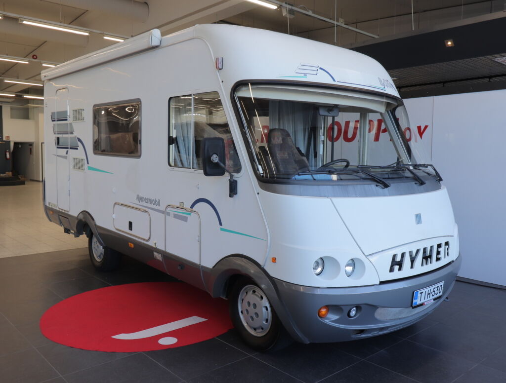 Hymer B 584 1998 Valkoinen