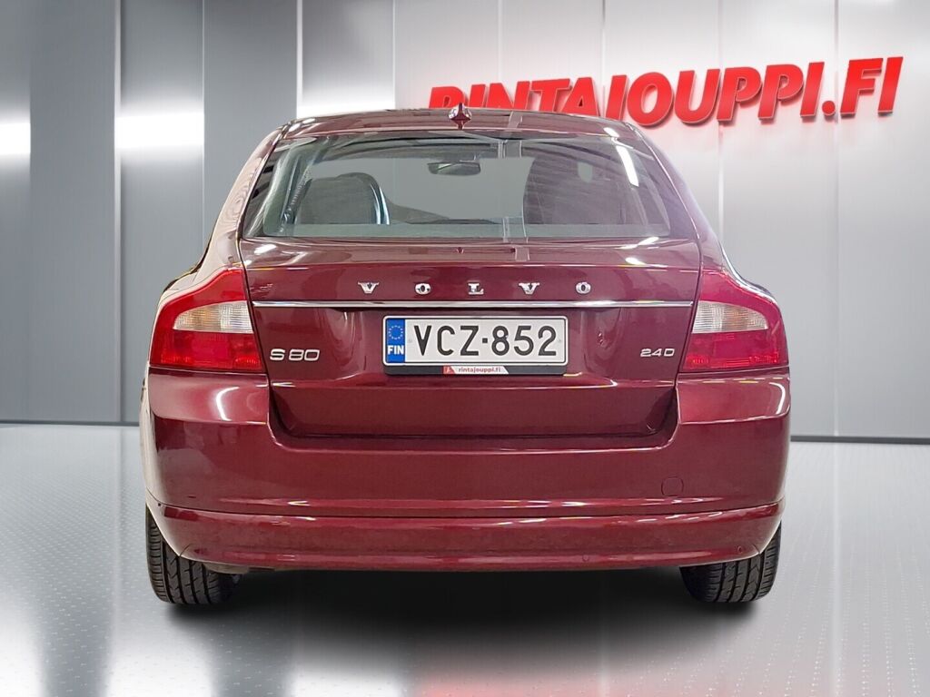 Volvo S80 2008 Punainen