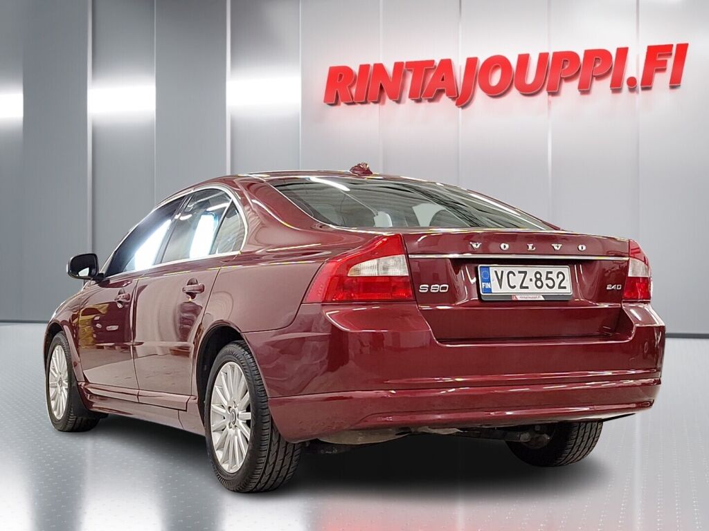 Volvo S80 2008 Punainen