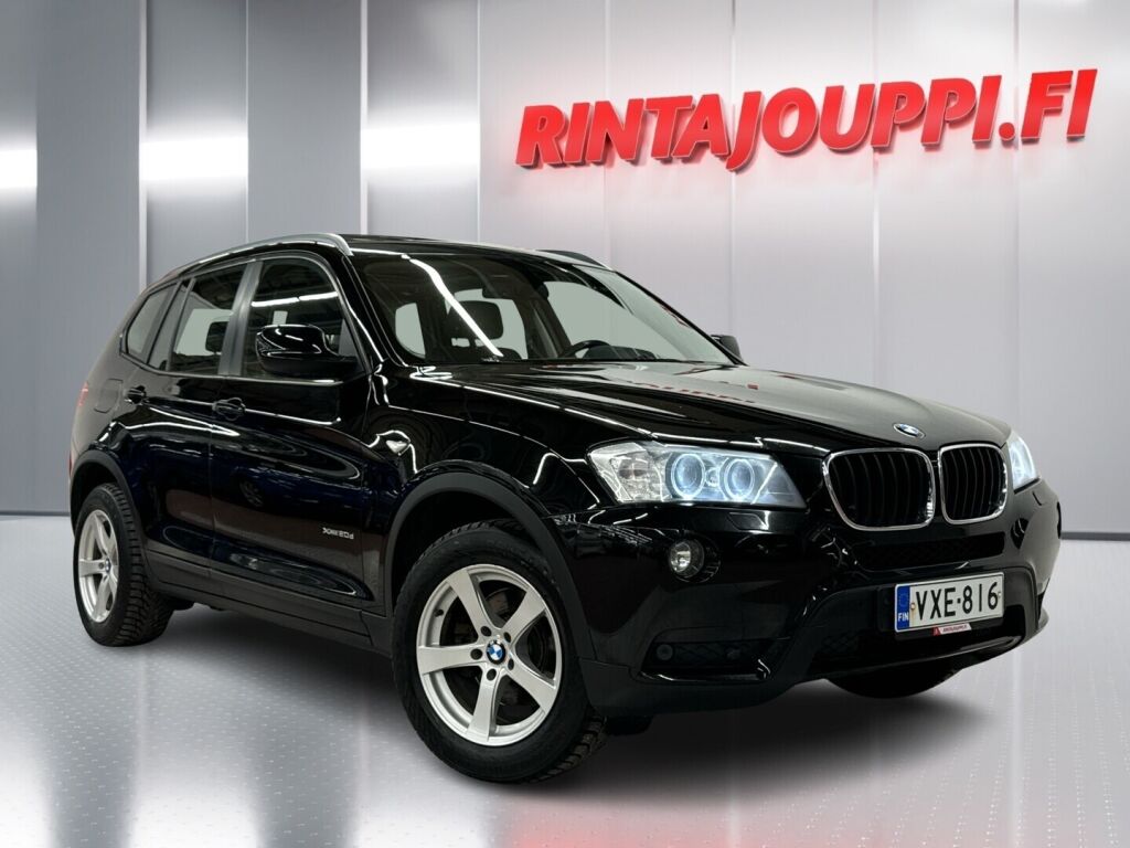 BMW X3 2013 Musta