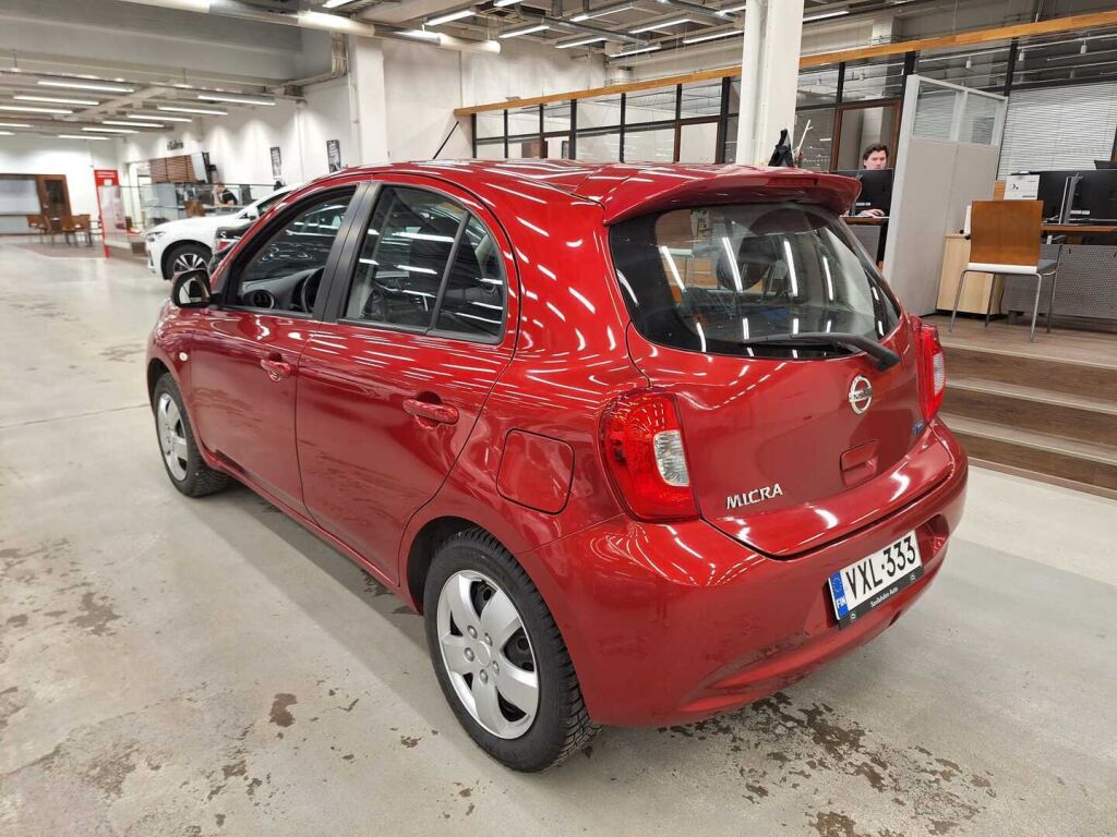 Nissan Micra 2014 Punainen