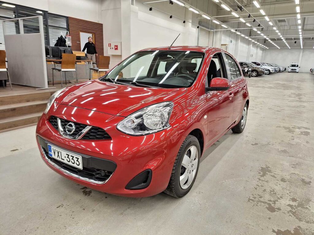 Nissan Micra 2014 Punainen