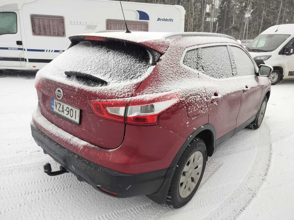 Nissan Qashqai 2016 Punainen