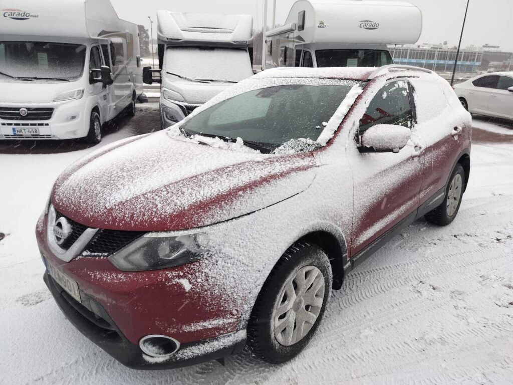 Nissan Qashqai 2016 Punainen