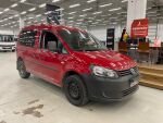 Volkswagen Caddy 2011 Punainen