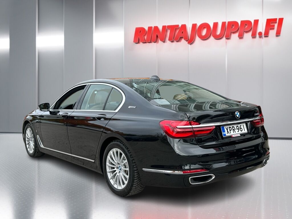 BMW 740 2017 Musta