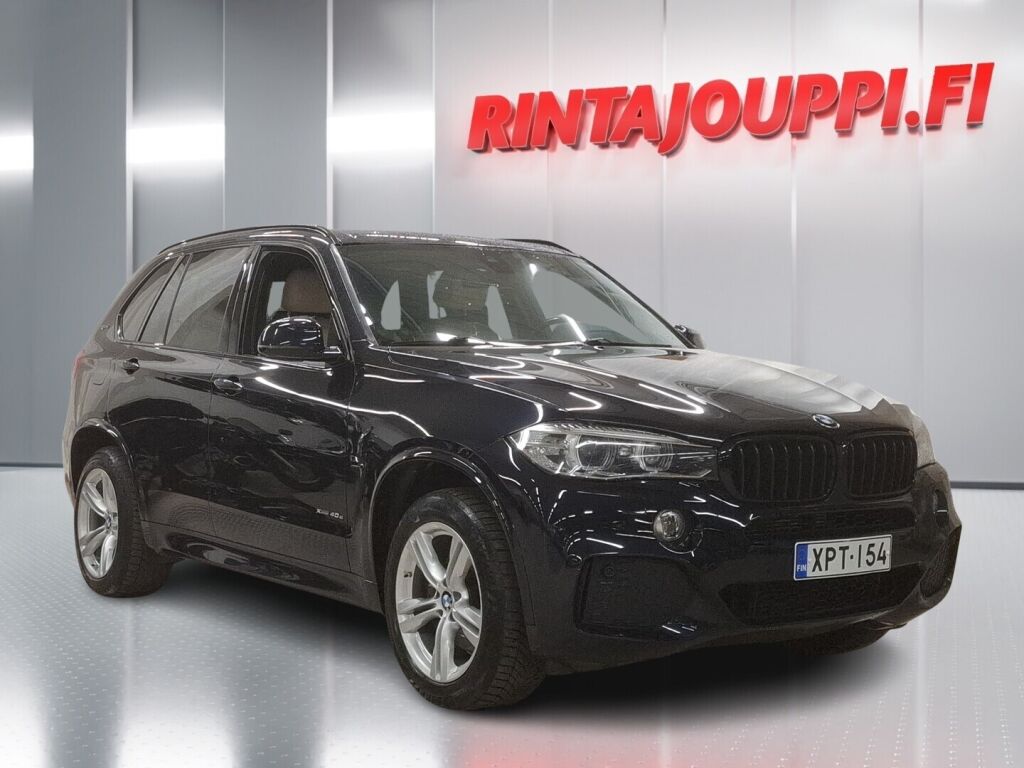 BMW X5 2016 Musta