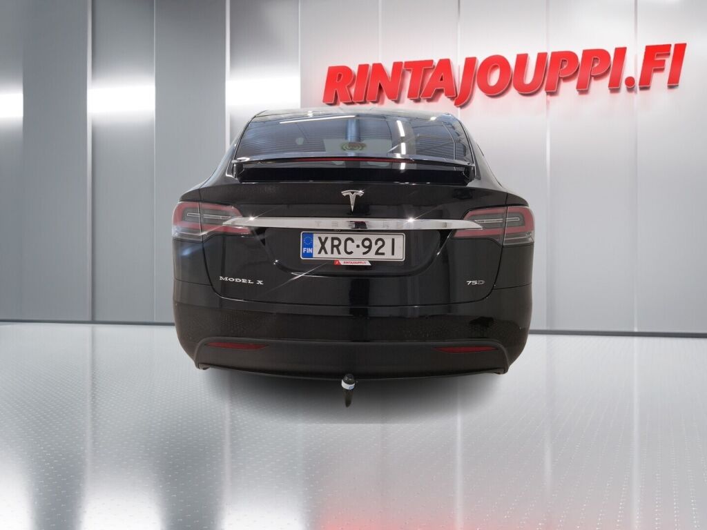 Tesla Model X 2017 Musta